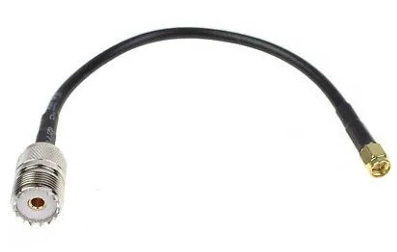 36 Inch - SMA Male to UHF Female SO-239 Coaxial Cable Pigtail