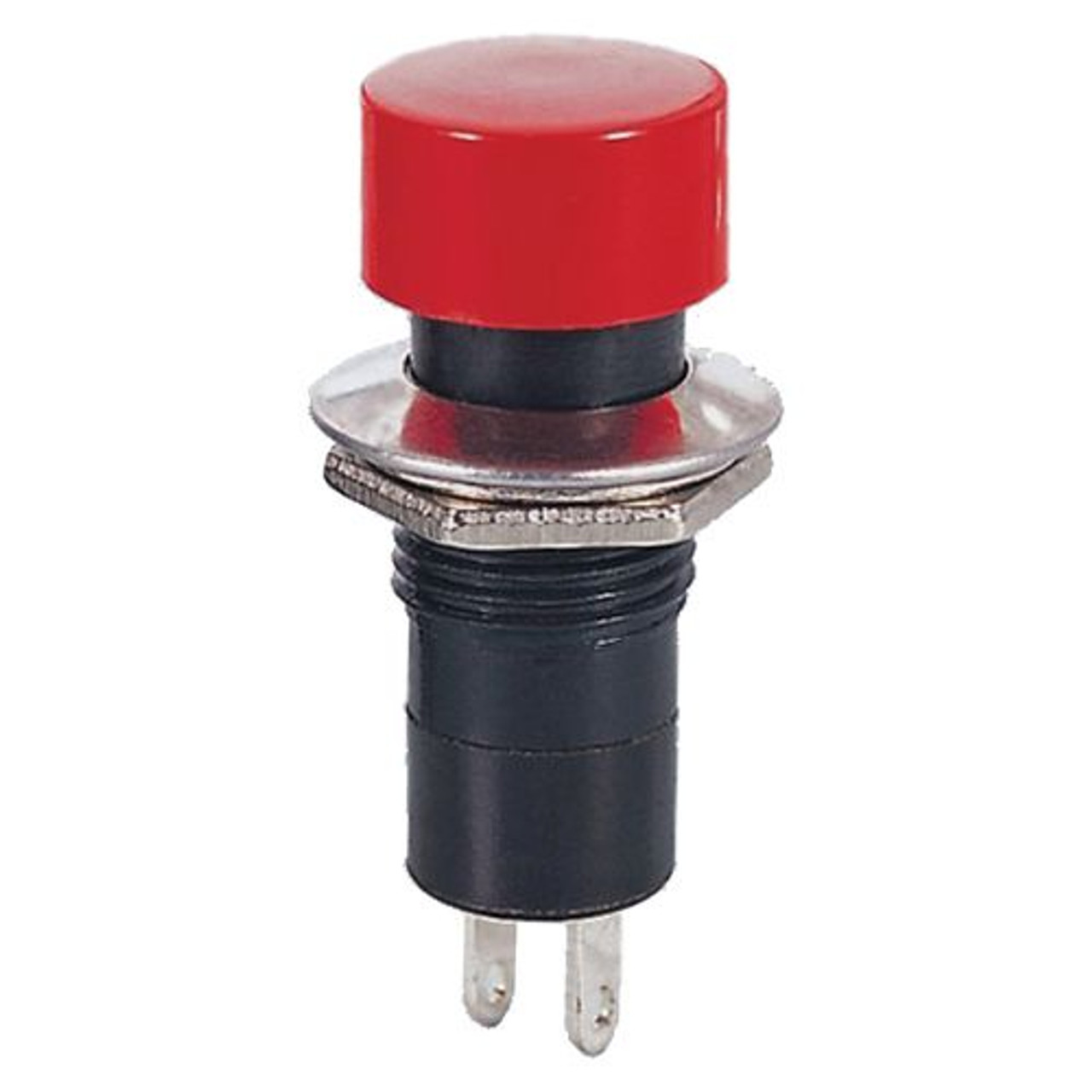 RED - Push Button Switch On/Off SPST 2P 3A 125VAC - P/N CES-66-2408