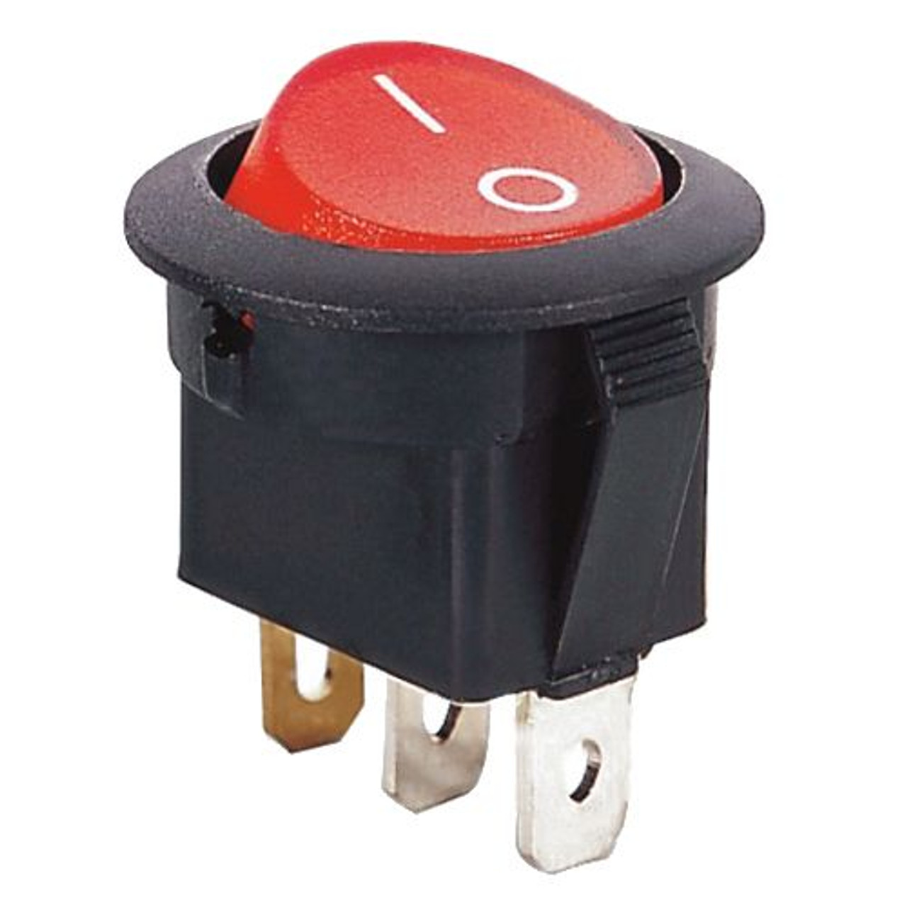 Illuminated Rocker Switch On Off Spst 3p 13a 125vac Ces 66 2292