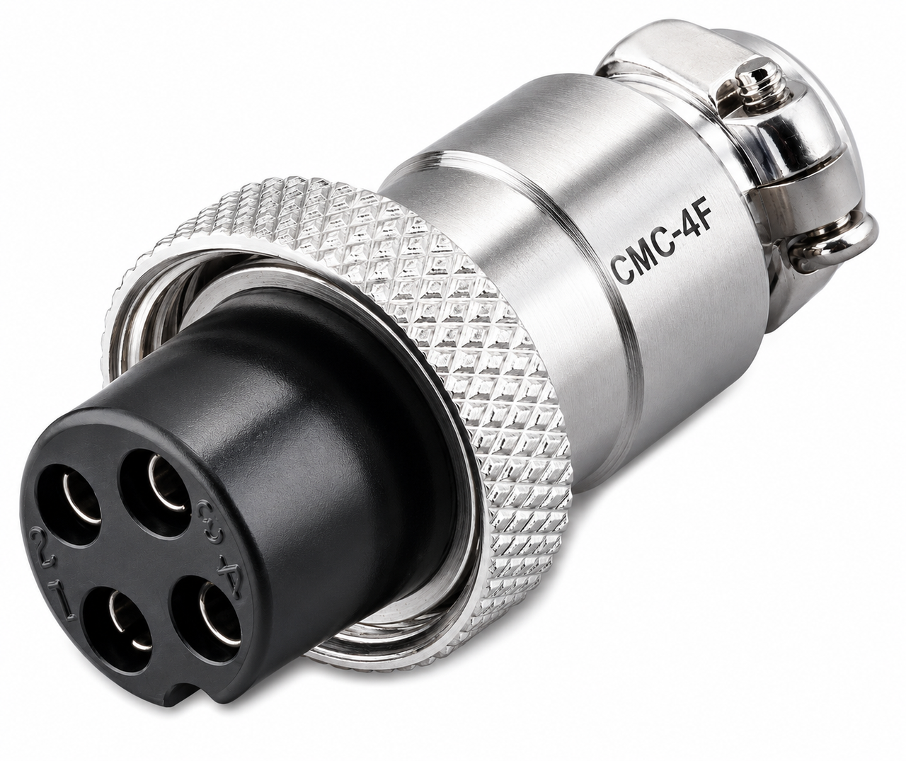 CMC-4F - 4-Pin - Microphone & Electrical Cable Connector