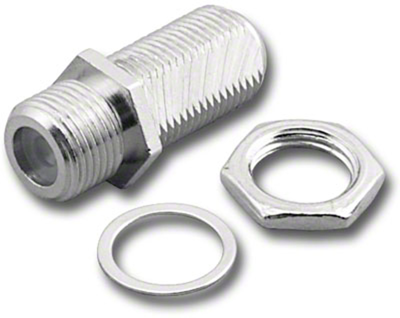 Type F Inline Coupler Splice Coaxial Adapter Connector (RFF-7734)