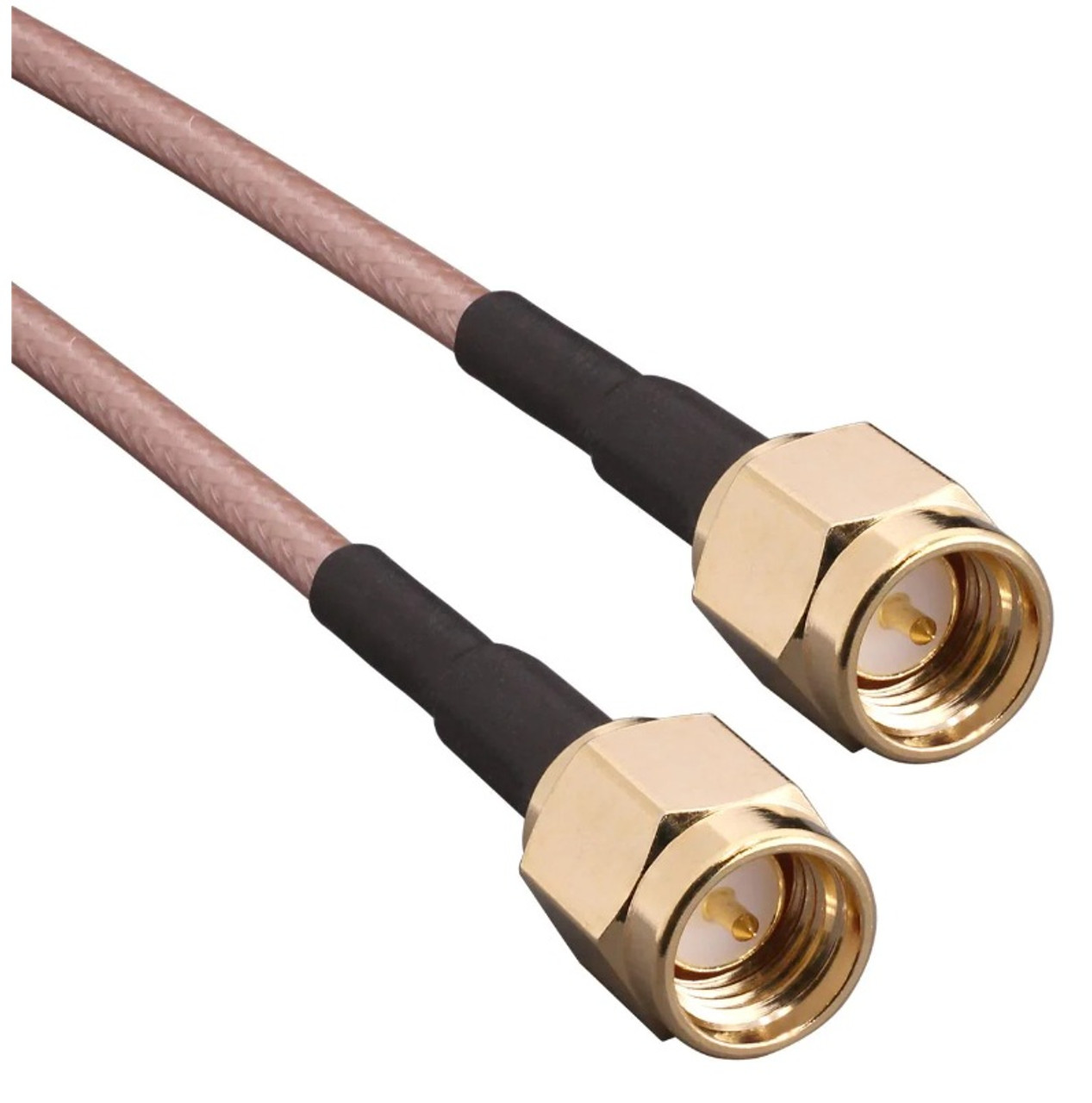 12-Inch - RG-316 Coaxial Cable - SMA-Male to SMA-Male - SMA-4860-012