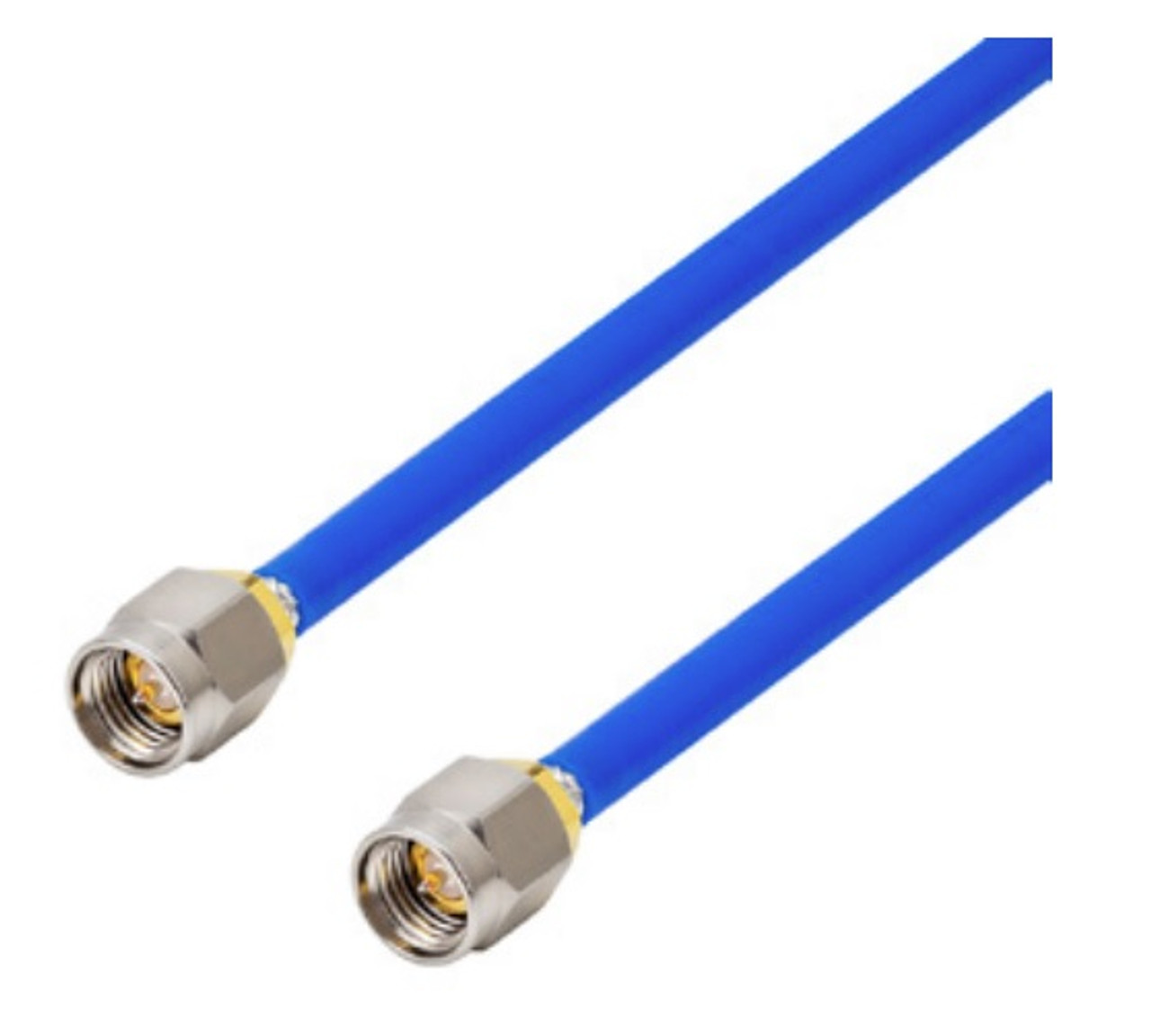 6-Inch - 141 Semiflex interconnect Coaxial Cable - SMA-Male to SMA-Male