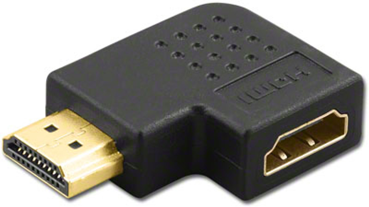 HDMI Adaptor, Male-Female Right Angle - AD-HDI-19MF-R - TMB