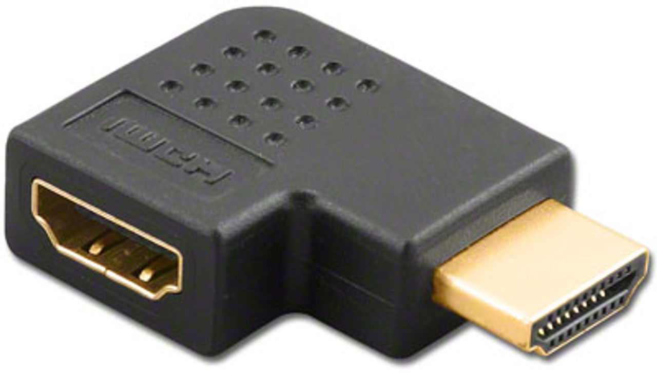 HDMI Adaptor, Male-Female Right Angle - AD-HDI-19MF-R - TMB