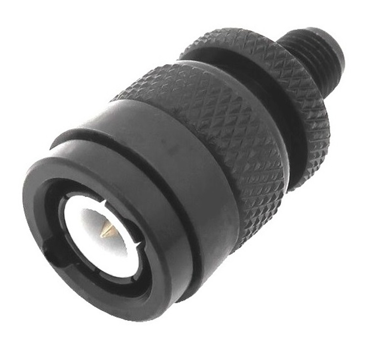 SMA-Female to BNC-Male Handheld Radio Coaxial Adapter Black G829-HT-BLK