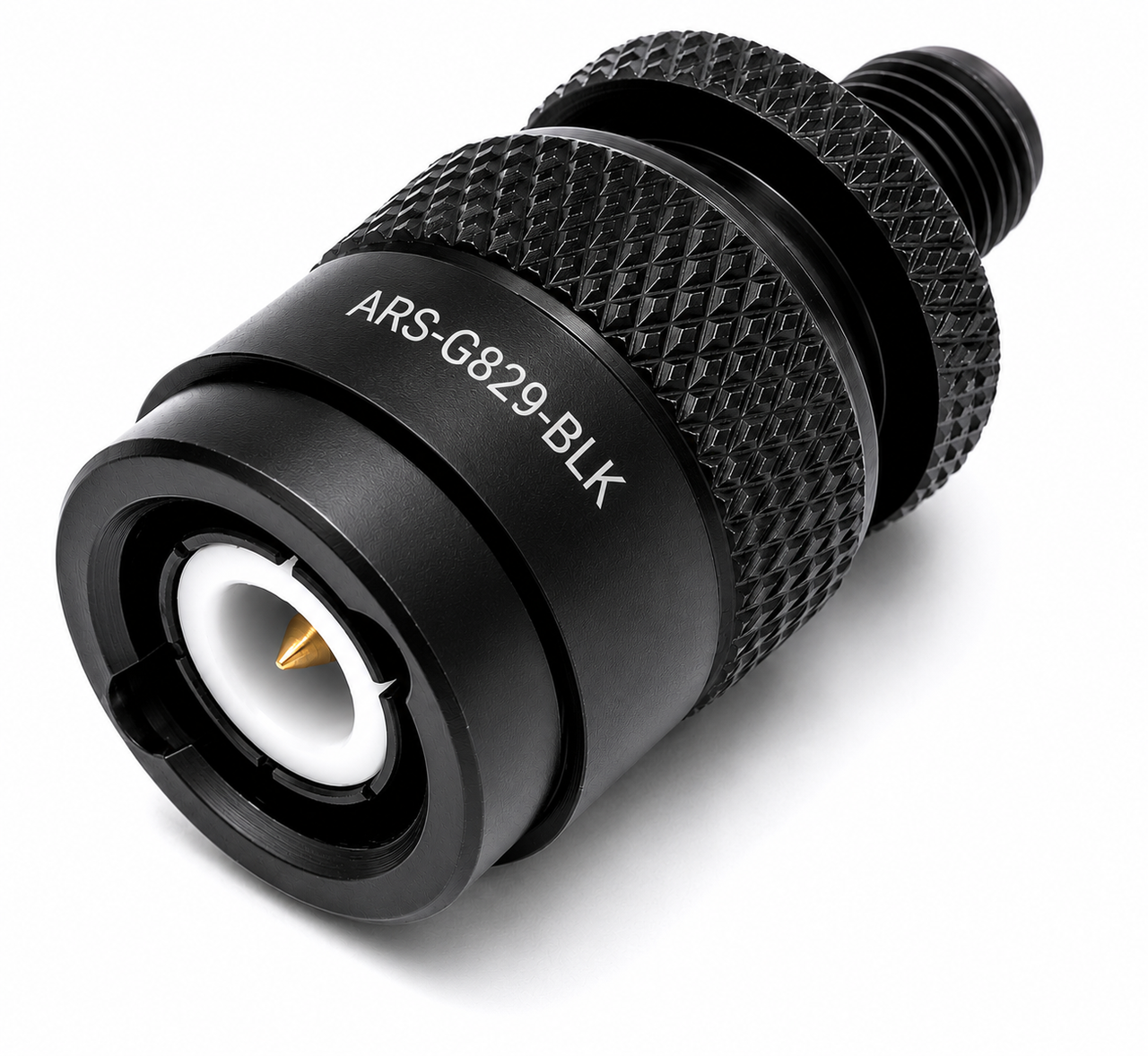 SMA-Female to BNC-Male Handheld Radio Coaxial Adapter Black G829-HT-BLK