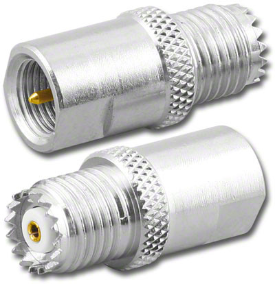 Mini-UHF Female to FME Male Coaxial Adapter (RFA-8252)