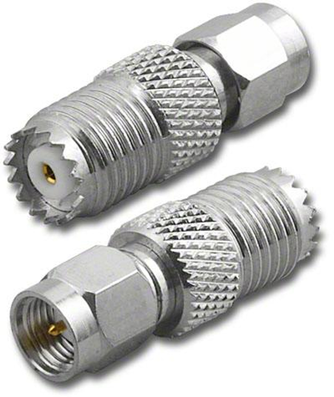 Mini-UHF Female to SMA Male Coaxial Adapter (RFA-8282)