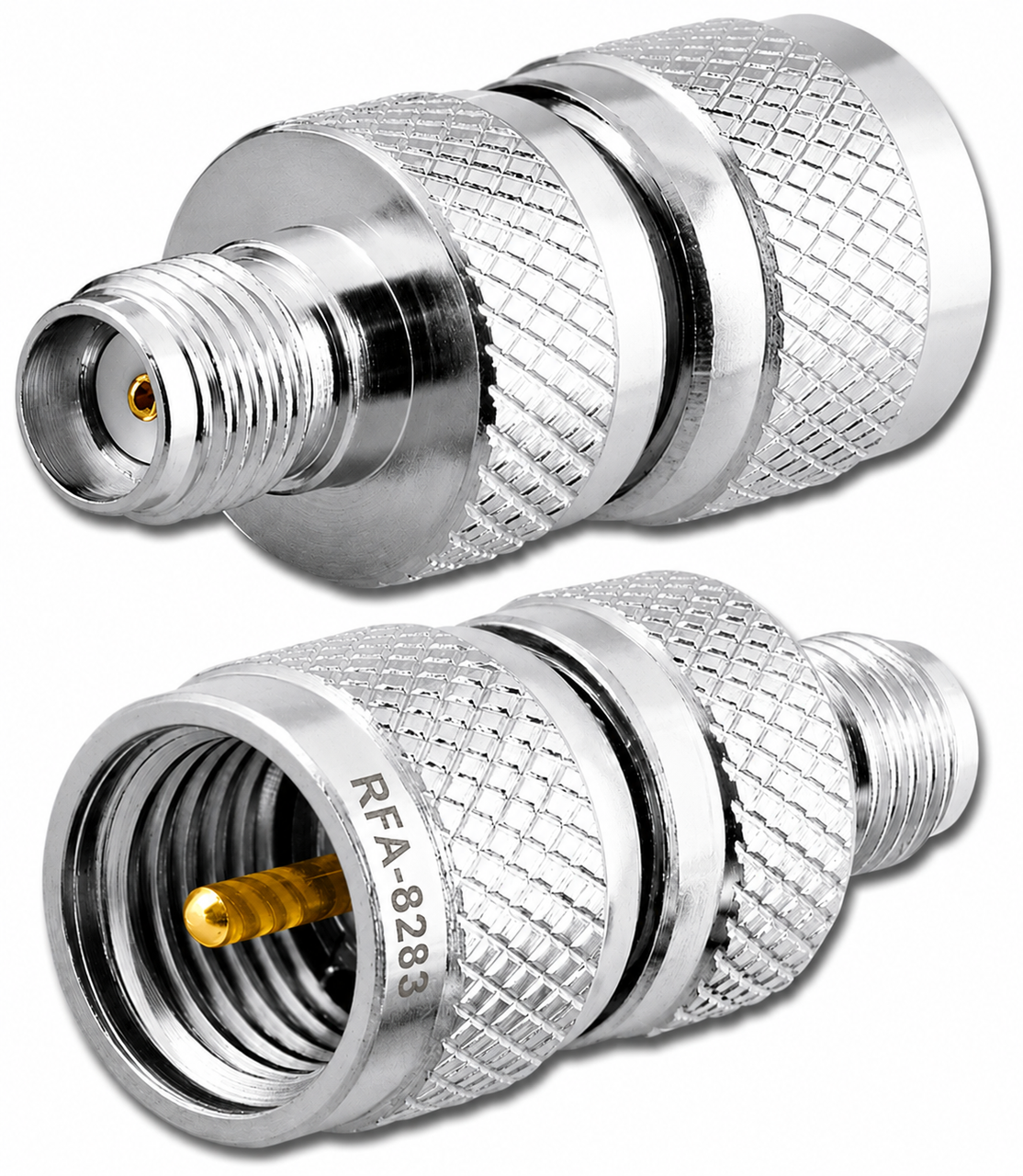 Mini-UHF Male to SMA Female Coaxial Adapter (RFA-8283)