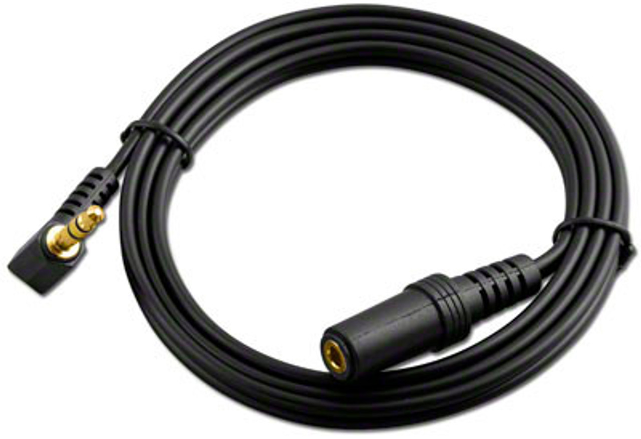 36-Inch - 3.5mm Straight Female Plug to Right-Angle Adaptor Cable Cord