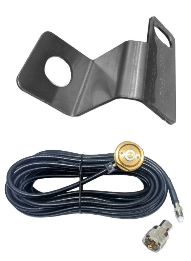 2021-2025 - Ford No Drill Antenna Mounting Bracket & Cable - FO4-DRV-CBL