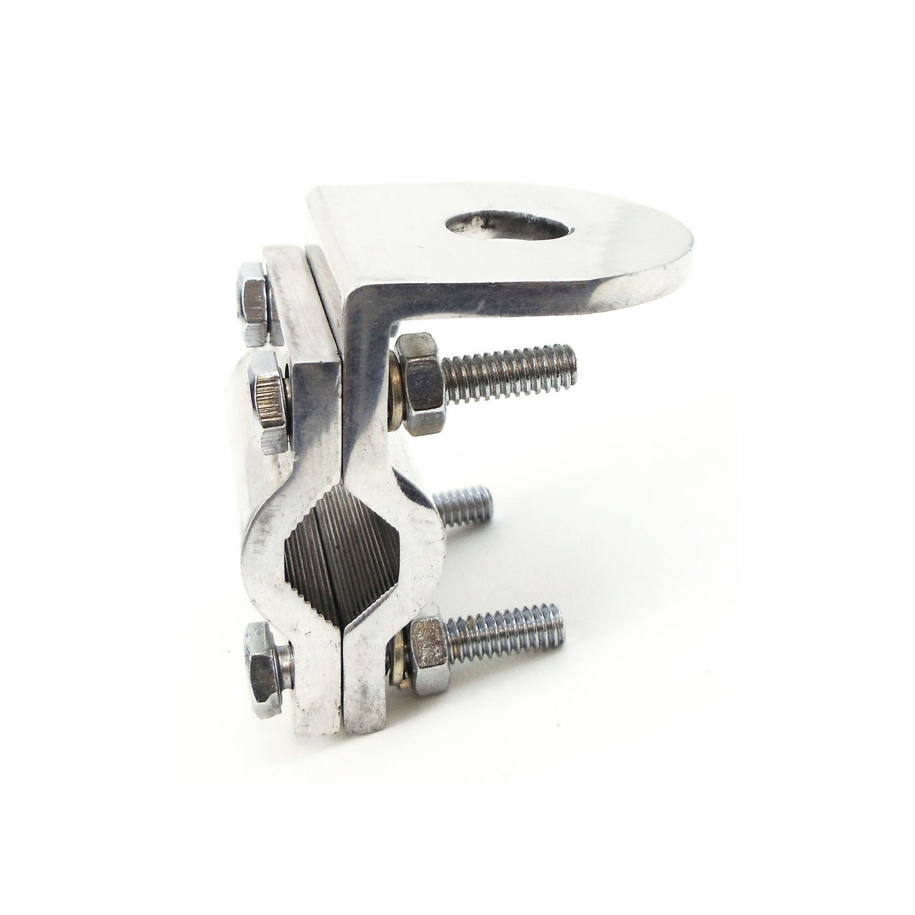 3-Way Heavy-Duty Aluminum  Antenna Mirror Mount Bracket - AM-991HX