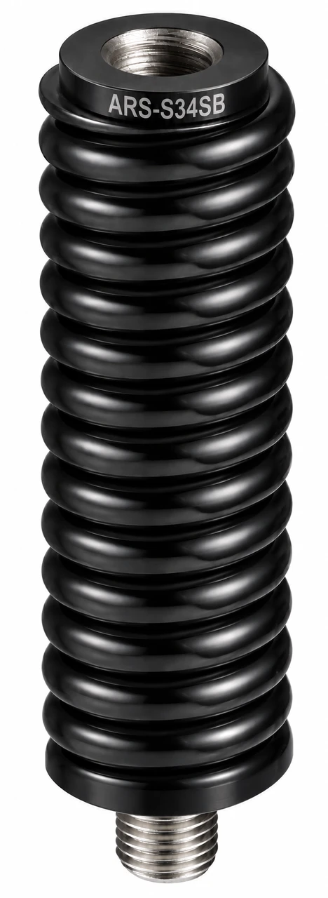 S-34SB - Black Medium Duty Stainless Steel Antenna Spring