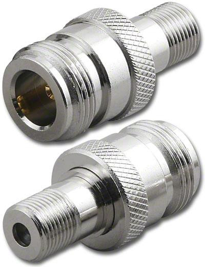 NFemale to FFemale CATV Coaxial Adapter RFA8671