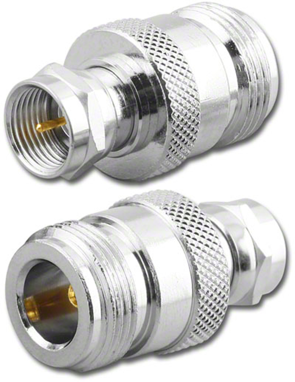 N-Female to F-Male CATV Coaxial Adapter RFA-8672