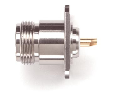 N Female Coaxial Panel Chassis Mount Connector RFN-7653 UG-5A/U UG58AU