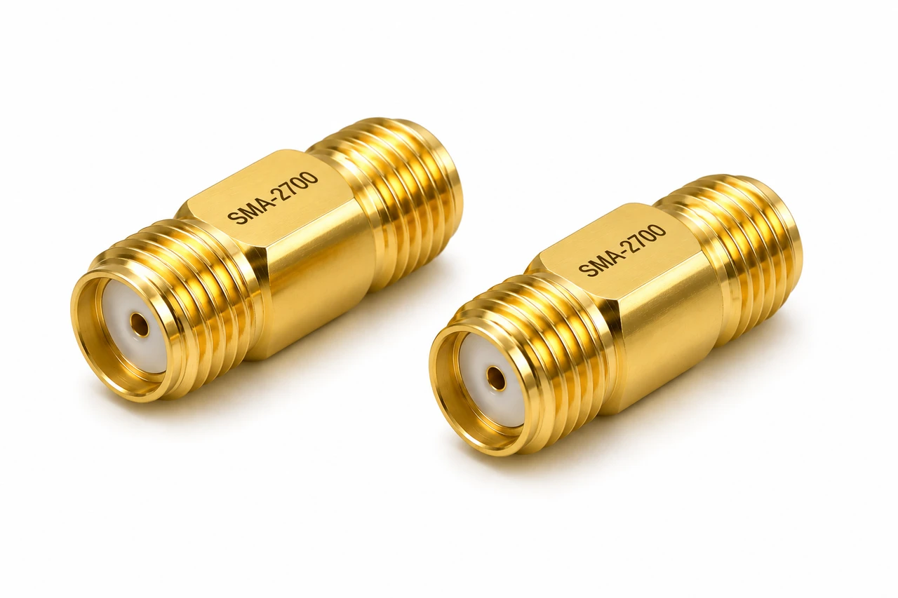 SMA Double Female Barrel Coaxial Adapter (SMA-2700)