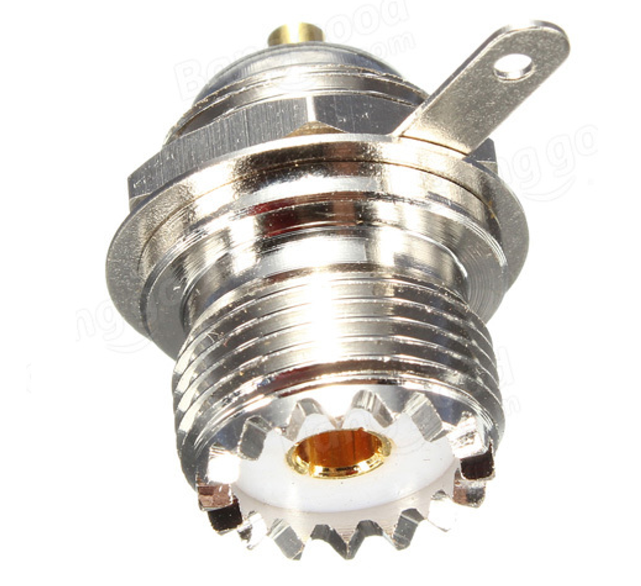 UHF-Female SO-239 Bulkhead Panel Coaxial Connector