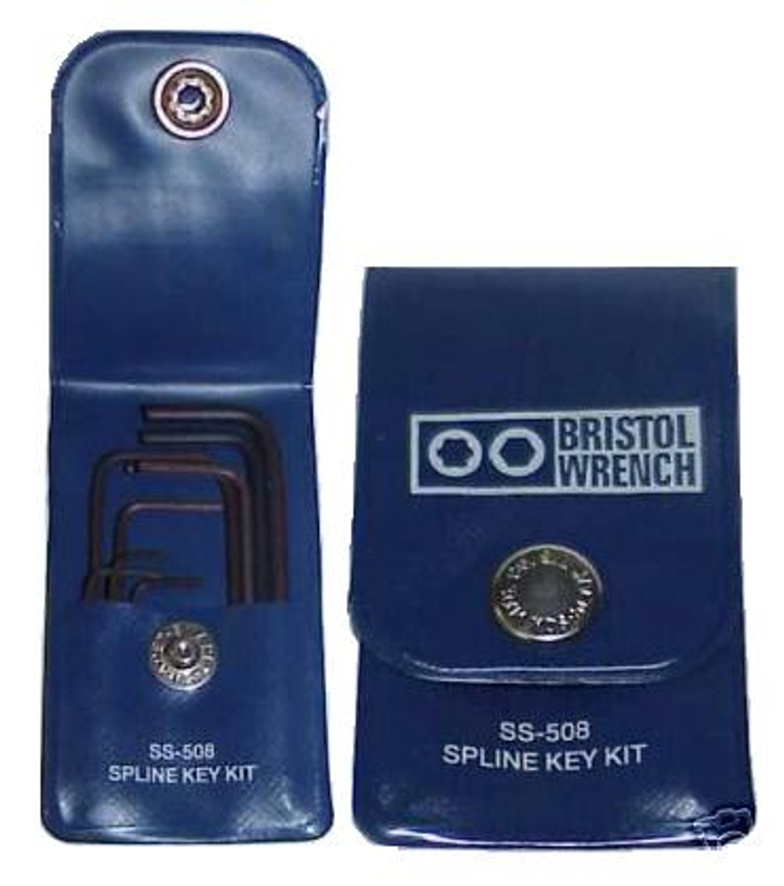 SS-508 - Bristol Spline Key Wrench - 9-Piece Set