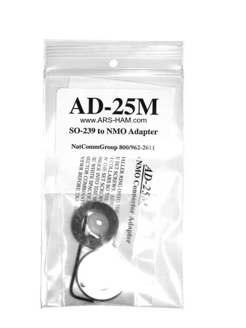 Opek NMO-8 Antenna Adapter - NMO To SO-239 Connector For Radio Mounts