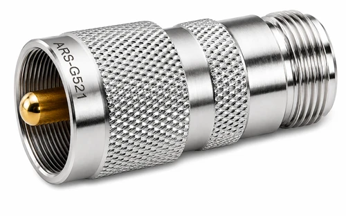 UHF- Male to N- Female Coaxial Adapter Connector
