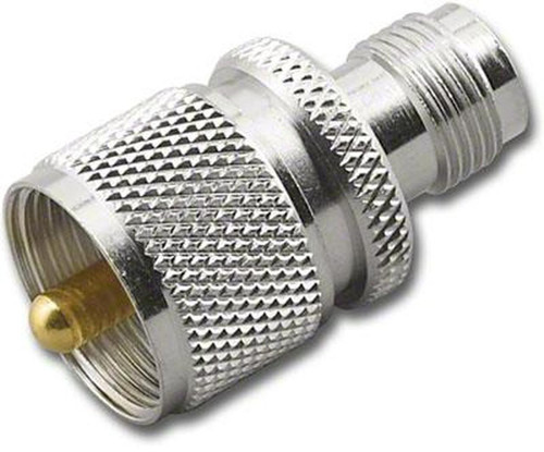 UHF- Male to TNC- Female Coaxial Adapter Connector