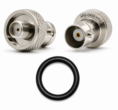SMA to BNC Antenna Adapter Kit for Handheld Radios Includes O-Ring