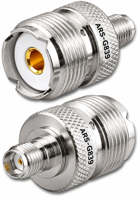 SMA-Female to UHF-Female SO-239 Coaxial Adapter - ARS-G839