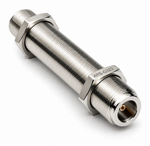 6-Inch - Type N Double Female Bulkhead Connector