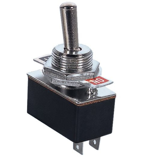 Standard Duty Toggle Switch On/Off SPST 2P 4A 125VAC - P/N CES-66-1401