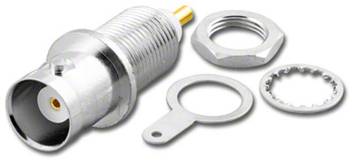 BNC-Female Bulkhead Mount Coaxial Connector (BNC-3196)