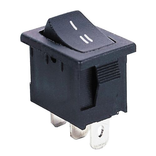 Rocker Switch On/Off/On Momentary SPDT 3P 10A/125VAC - CES-66-2248