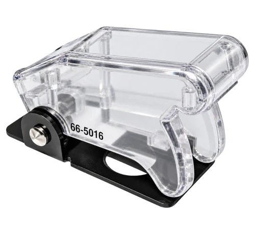 66-5016 - Clear Transparent Aircraft-Style Toggle Switch Safety Cover