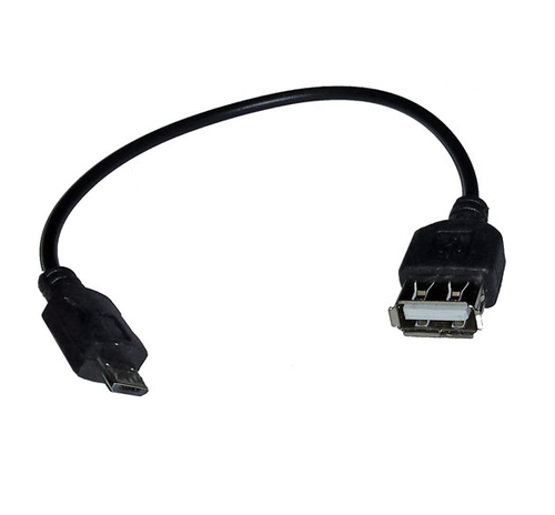 USB-A Jack to Micro-B Plug Cable - 8-Inch - S-USBAFUB-8