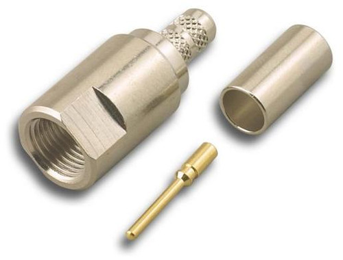 FME Male Plug Straight Coaxial Connector for RG-316/U (FME-2408)
