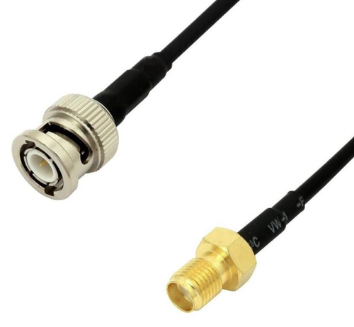 SMA-Female to BNC-Male Coaxial Cable - RG-174 - 36-Inch