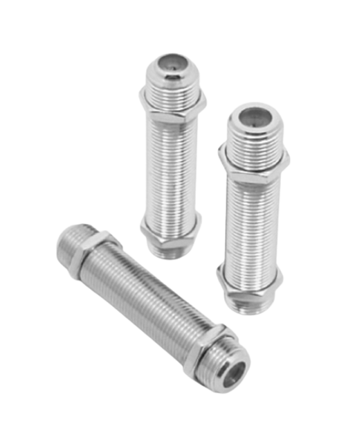 1.75-Inch - Type F Inline Coupler Splice Coaxial Adapter Connector