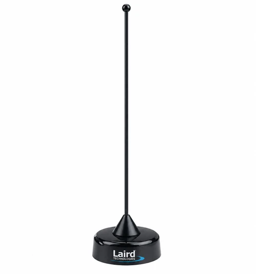 LAIRD 1/4-Wave NMO Mobile Radio Antenna - Stainless Black - QWFTB120