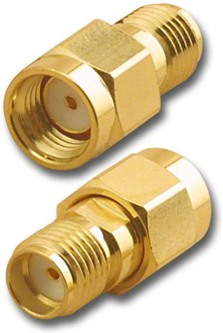 RP-SMA-Male to SMA-Female Coaxial Adapter (HEL-8883)