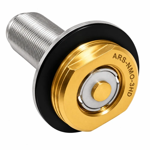 NMO to UHF-Female SO-239 Adapter - 2-Inch Long - ARS-NMO-3HD