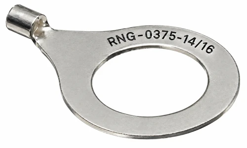 3/8" GROUND LUG RING TERMINAL FOR 3/8"-24 BASE ANTENNAS - RNG-0375-14/16
