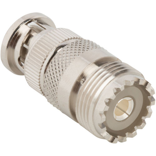 Amphenol BNC-Male to UHF-Female SO-239 Coaxial Adapter UG-255/U