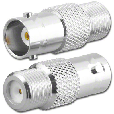 BNC-Female to F-Female Coaxial Adapter (RFA-8371)