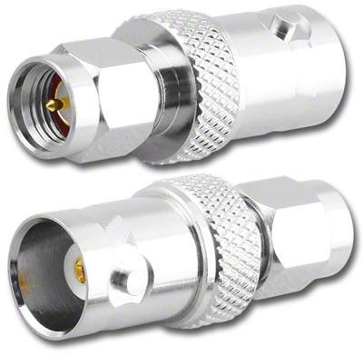 BNC-Female to SMA-Male Coaxial Adapter (RFA-8382)