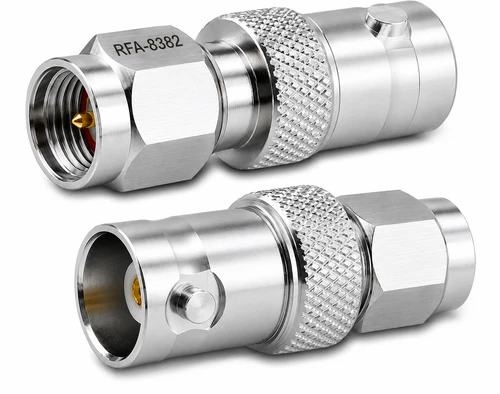 BNC-Female to SMA-Male Coaxial Adapter (RFA-8382)