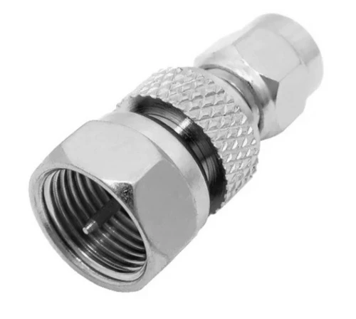 RP-SMA-Male to Type F-Male Coaxial Adapter Connector - ARS-H521