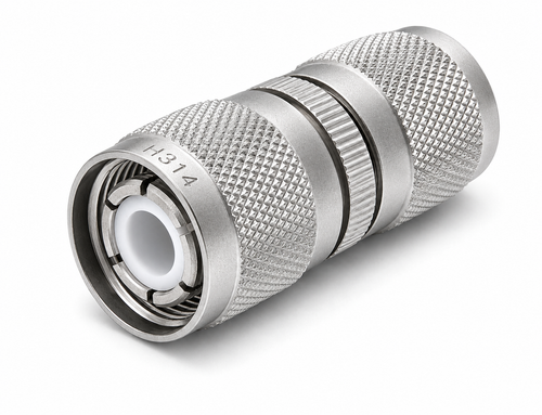 HN Double Male Barrel Coaxial Adapter Connector - H314