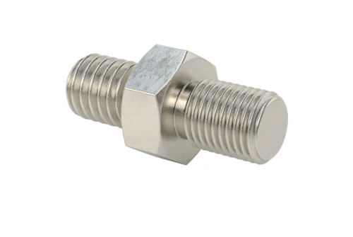 3/8"-16 to 3/8"-24 Male Threaded Adapter 18-8 Stainless Steel - ARS-4860