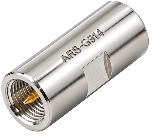 FME Double Male Plug Barrel Coaxial Connector Adapter Coupler - ARS-G914